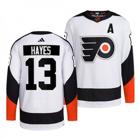 Miesten NHL Philadelphia Flyers Pelipaita Kevin Hayes 13 Reverse Retro 2.0 Adidas 2022-23 Valkoinen Authentic